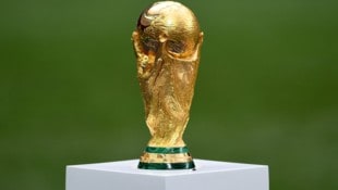 Die begehrte WM-Trophäe