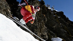 Stefan Babinsky raste beim Super-G in Wengen erstmals aufs Stockerl.