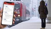 Verspätungen sind in Kälteperioden freilich besonders häufig. Ein Fahrgast brauchte jedoch für ...