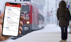 Verspätungen sind in Kälteperioden freilich besonders häufig. Ein Fahrgast brauchte jedoch für ...