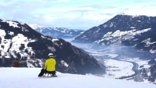 Auf der Fahrt lässt sich das vordere Zillertal überblicken.