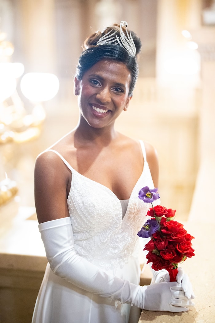 Das Krönchen wurde auch heuer wieder von Swarovski entworfen.