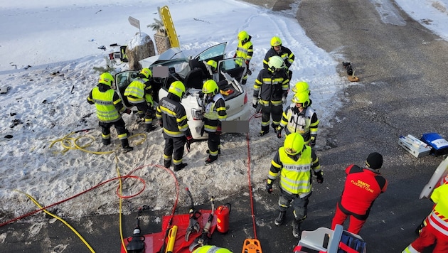 Schwerer Verkehrsunfall in Kappel am Krappfeld