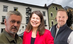 Faller, Petschar und Schiffer (von links nach rechts) wollen die künftigen Geschäfte der ...