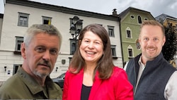 Faller, Petschar und Schiffer (von links nach rechts) wollen die künftigen Geschäfte der ...