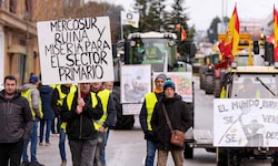 Protest gegen das Mercosur-Abkommen in Spanien