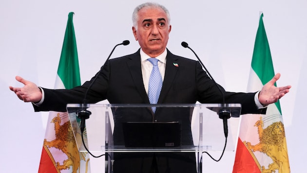 Sohn des letzten iranischen Schah, Reza Pahlavi