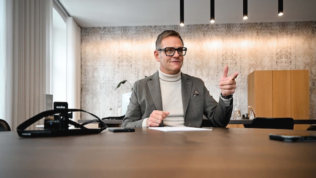 Robert Hartlauer führt das gleichnamige, 1971 gegründete Familienunternehmen.