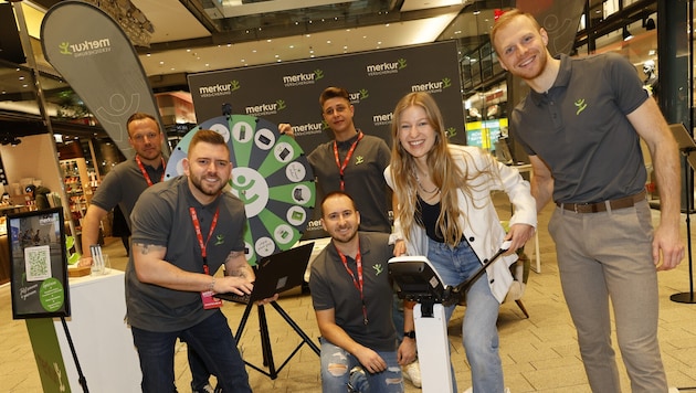 Starker Partner: Auch die Merkur Versicherung ist bei den „Krone“- Gesundtagen heuer mit dabei.