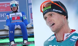 Mika Vermeulen (re.) ist Betrug im Skispringen ein Dorn im Auge. Bei der Tournee wurde unter ...