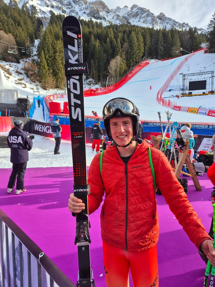 Kilian Böck ist in Wengen als Vorläufer mit von der Partie.