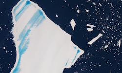 Satellitenaufnahmen zeigen das Drama im Südatlantik: Eisberg A23a löst sich auf