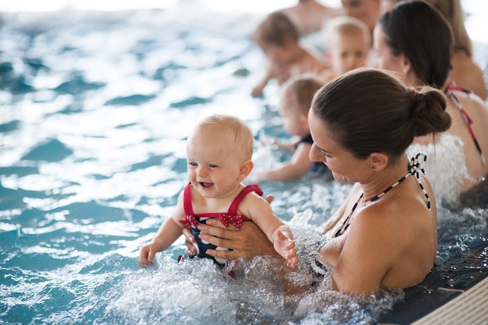 Die Sonnentherme Lutzmannsburg wirbt um Familien mit Babys und Kleinkindern.