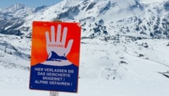 Außerhalb des gesicherten Skiraumes häuften sich zuletzt die Unglücke (Symbolbild).