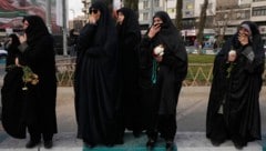 Ein iranischer Vertreter hatte Anfang der Woche von etwa 2000 Toten bei den Aufständen ...