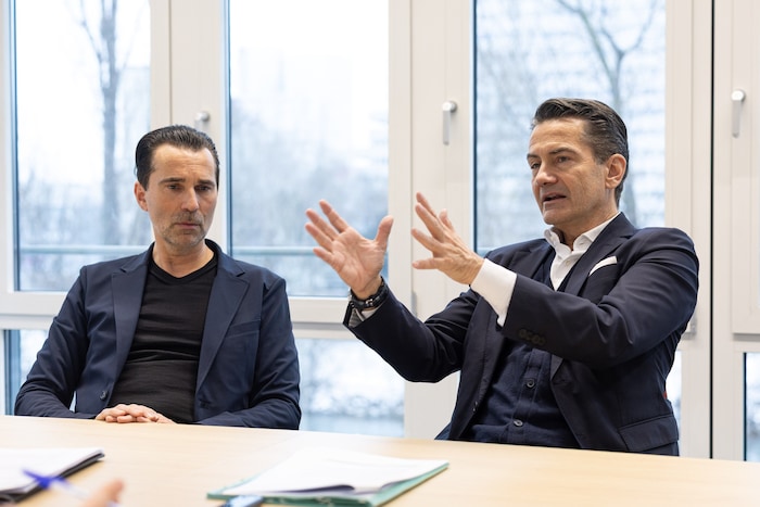 Otti und Weißmann über gemeinsame Visionen bei Sportechten und Produktionen.