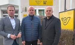 Gegen Schließungspläne: Halb, Deutsch und Trinkl (v.l.).