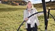 Ein schönes Fleckerl für leistbares Wohnen: Die Göriacher Ortschefin Waltraud Grall