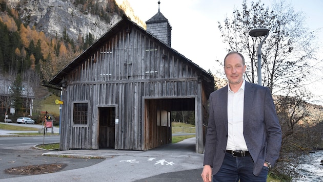 Alte Zeugstätte als Bushaltestelle: ÖVP-Bürgermeister Franz Kaml