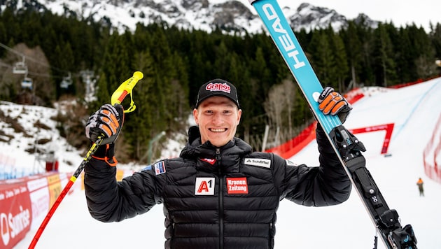 Platz zwei ließ Stefan Babinsky wie über einen Sieg strahlen.