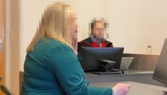 Die Angeklagte war in der Verhandlung völlig aufgelöst – anstatt zu sprechen, schluchzte sie ...