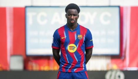 Ebrima Tunkara soll einen neuen Vertrag bei den Katalanen unterschreiben.