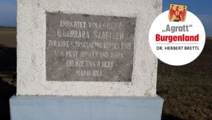 Spuren der Spanischen Grippe sind im Burgenland sehr rar. Eine Ausnahme stellt ein Bildstock ...