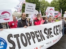 Protest gegen das Handelsabkommen CETA mit Kanada in Wien (2018)