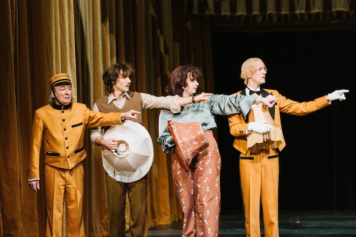 Rudi Widerhofer, Mario Lopatta, Marielle Layher und Dominik Puhl (v. li.)