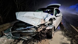 Heftige Bilder von der Unfallstelle auf der L715