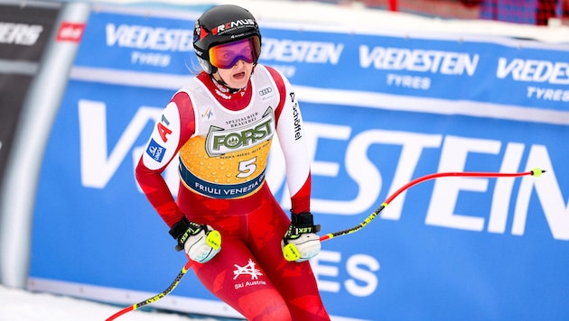 Nina Ortlieb finished fourth on Saturday.