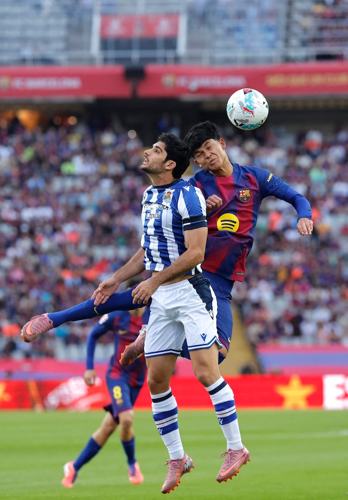 Dro Fernandez im September 2025 im spanischen Liga-Spiel gegen Real Sociedad