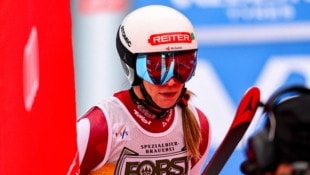 Mirjam Puchner hatte mit dem Nebel zu kämpfen.