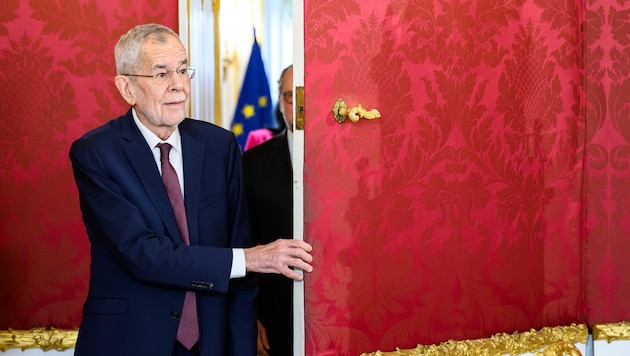 Ungeschlagen auf Platz eins im Vertrauensindex liegt Bundespräsident Alexander Van der Bellen.