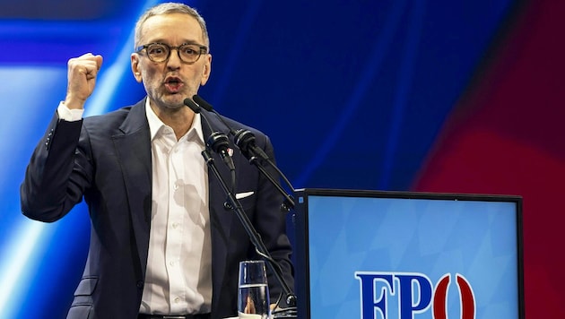 Seit dem Neujahrstreffen kennt man auch Herbert Kickls Lieblingssong ...