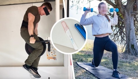 Fast manisch trainierte der junge Mann ständig seinen Körper, Johanna G. machte rund um den 7. ...