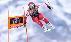 Vincent Kriechmayr mischte am Samstag an der Spitze voll mit.