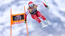 Vincent Kriechmayr mischte am Samstag an der Spitze voll mit.