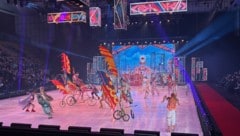 Bund und spektakulär verlief die Show von Holiday on Ice in Innsbruck.