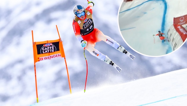 Franjo von Allmen sorgte für ein Wengen-Spektakel.