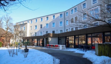 Früher Herberge, jetzt JUFA-Hotel in Salzburg-Nonntal