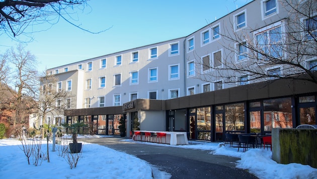 Früher Herberge, jetzt JUFA-Hotel in Salzburg-Nonntal