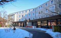 Früher Herberge, jetzt JUFA-Hotel in Salzburg-Nonntal