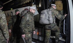 Deutsche Bundeswehrsoldaten auf Erkundungsmission in der grönländischen Hauptstadt Nuuk