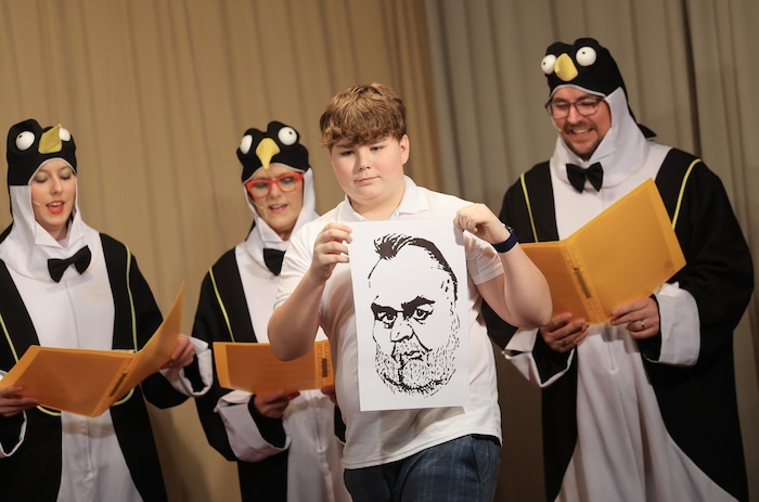 Geprobt wird bereits auf Hochtouren.