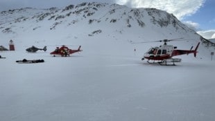 Am Piz Badus im Schweizer Tujetsch wurde am Freitag eine Gruppe Tourengeher von einer Lawine ...