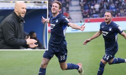 Der Erfolgslauf von Trainer Christian Ilzer (kleines Bild links oben) und seinen Hoffenheimern ...