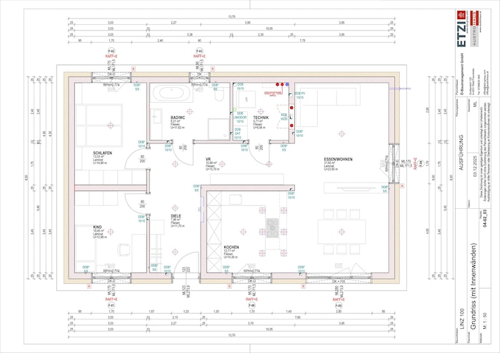 Das ist der Grundriss.