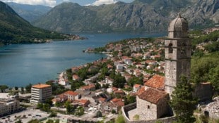 Hotspot für Urlauber: die Bucht von Kotor in Montenegro
