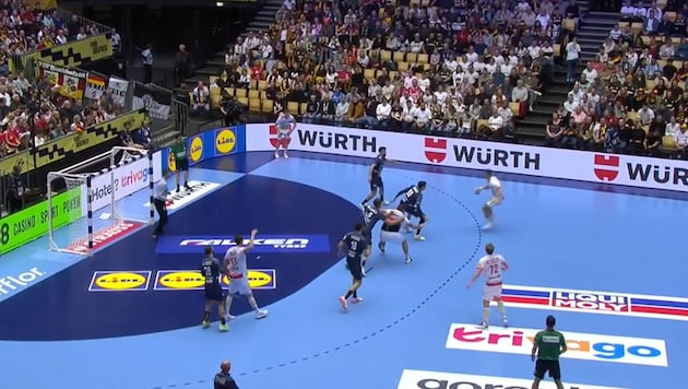 Austria had to admit defeat to Spain.